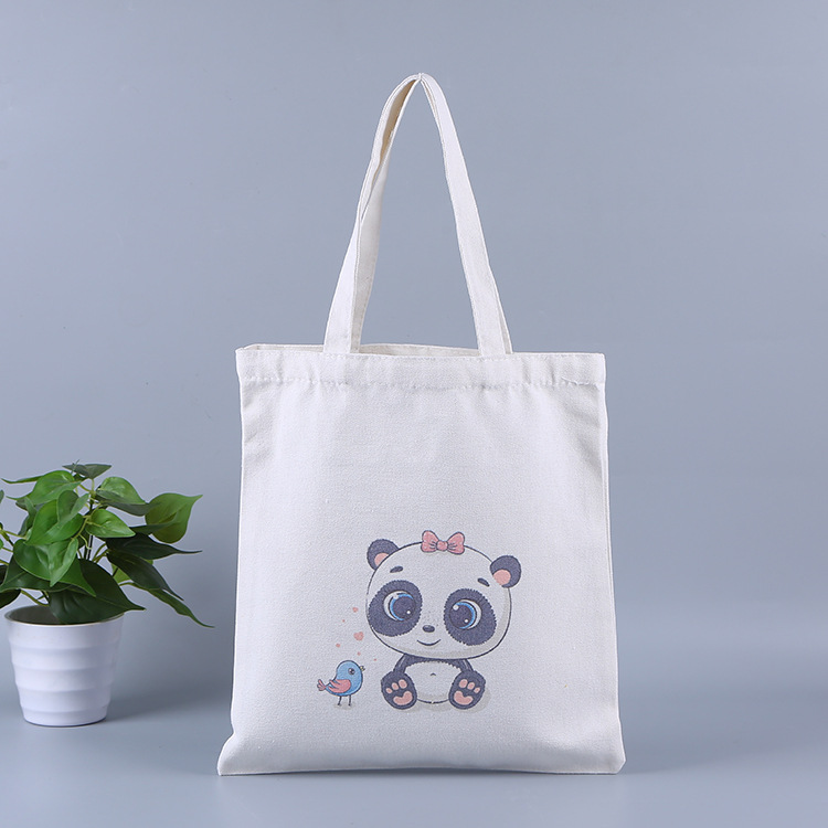 China canvas cotton tote bags bulk bag with custom printed logo manufacturers and suppliers Wangjie